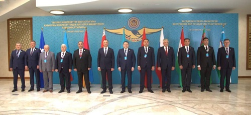 Түркістанда ТМД-ға қатысушы мемлекеттердің ішкі істер министрлері кеңесінің отырысы өтті