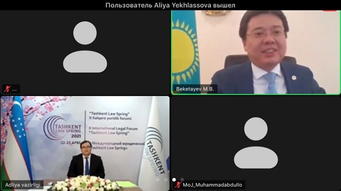 Қазақстан және Өзбекстан Әділет министрліктері Ынтымақтастық бағдарламасына қол қойды