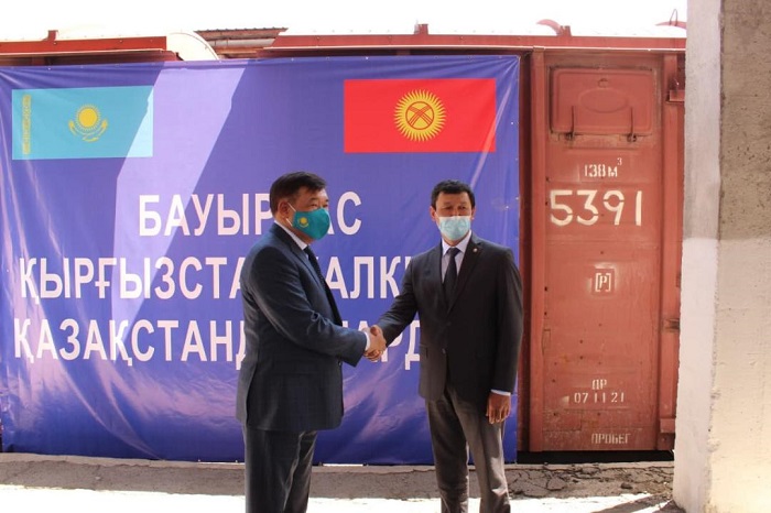 Қырғызстанға Қазақстаннан гуманитарлық көмек жетті