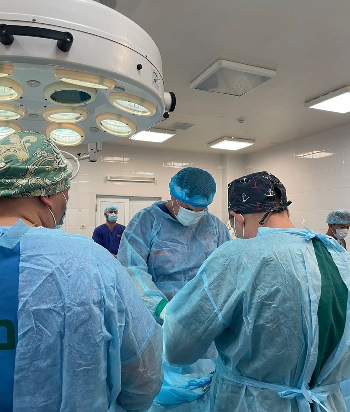 Жамбыл травматологтары тізе буындарын емдеудің жаңа әдісін енгізуде
