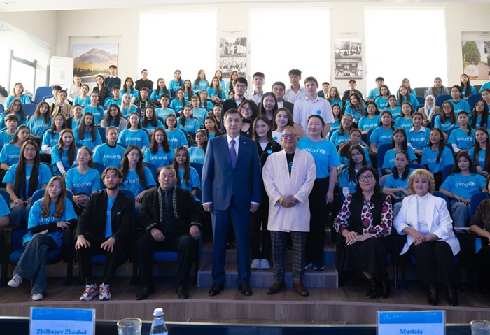 Шымкентте ЮНИСЕФ-тің алғашқы Жастар хабы ашылды