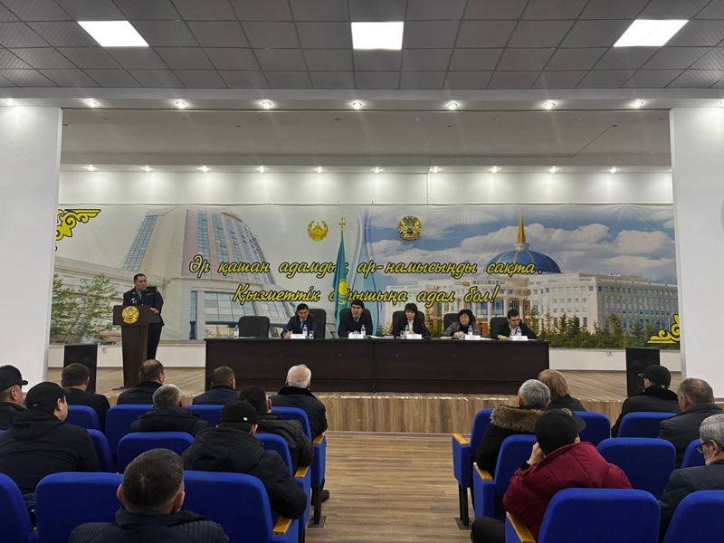 Жамбыл облысында бұқаралық іс-шараларда қоғамдық қауіпсіздік шаралары күшейтілуде
