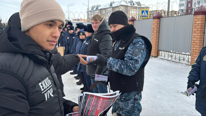 СҚО-да полицейлер мен еріктілер 15 наркограффитиді бояды