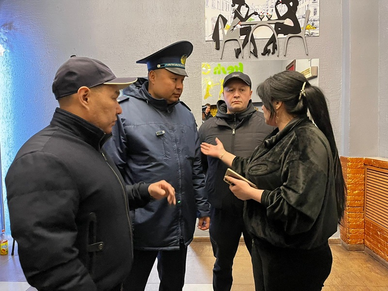 Петропавлда полиция мен прокуратура басшылығы құқықтық тәртіпті бақылауда