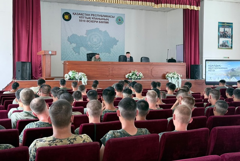 100-ден астам әскери қызметші сыбайлас жемқорлыққа қарсы семинарға қатысты