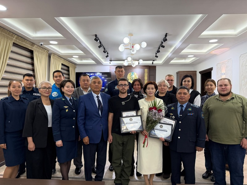 СҚО-да жас құрылысшы мен мұғалім полицияның үздік қоғамдық көмекшілері атанды