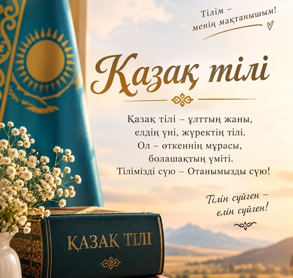 Мемлекеттік тіл – ел бірлігінің негізі